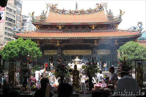 Longshan Tempel in Taipei, Taiwan