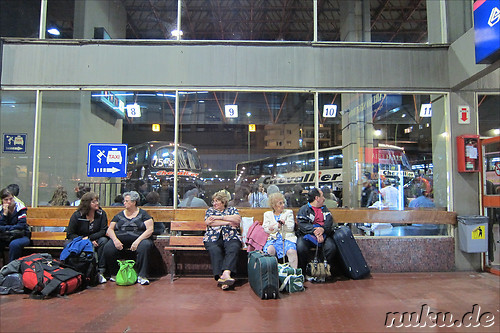 Luxus-Nachtbus der Firma Andesmar von Cordoba nach Mendoza