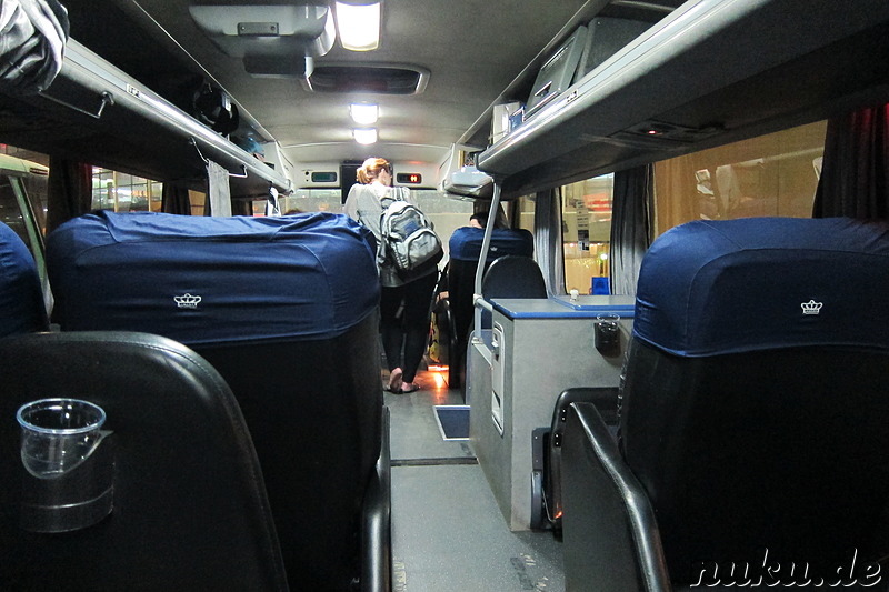 Luxus-Nachtbus der Firma Andesmar von Cordoba nach Mendoza