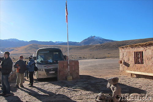 Machuca Village in der Atacamawueste, Chile