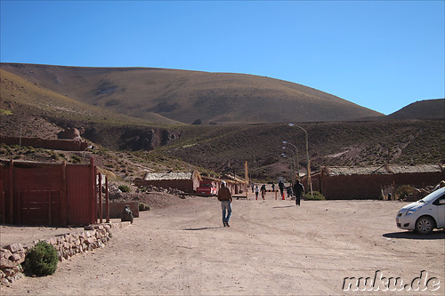 Machuca Village in der Atacamawueste, Chile