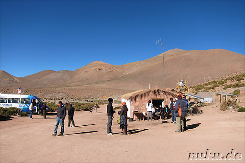 Machuca Village in der Atacamawueste, Chile