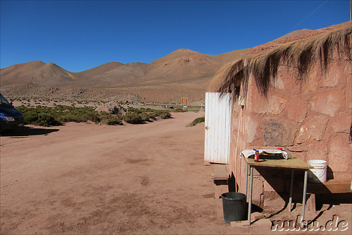 Machuca Village in der Atacamawueste, Chile