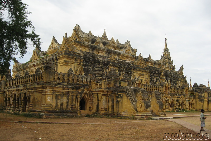 Maha Aungmye Bonzan - Kloster in Inwa bei Mandalay, Myanmar