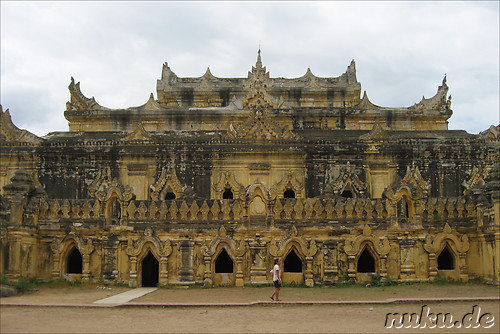 Maha Aungmye Bonzan - Kloster in Inwa bei Mandalay, Myanmar
