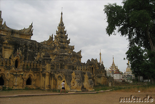 Maha Aungmye Bonzan - Kloster in Inwa bei Mandalay, Myanmar
