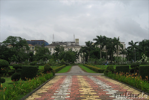Mahabandoola Garden in Yangon, Myanmar
