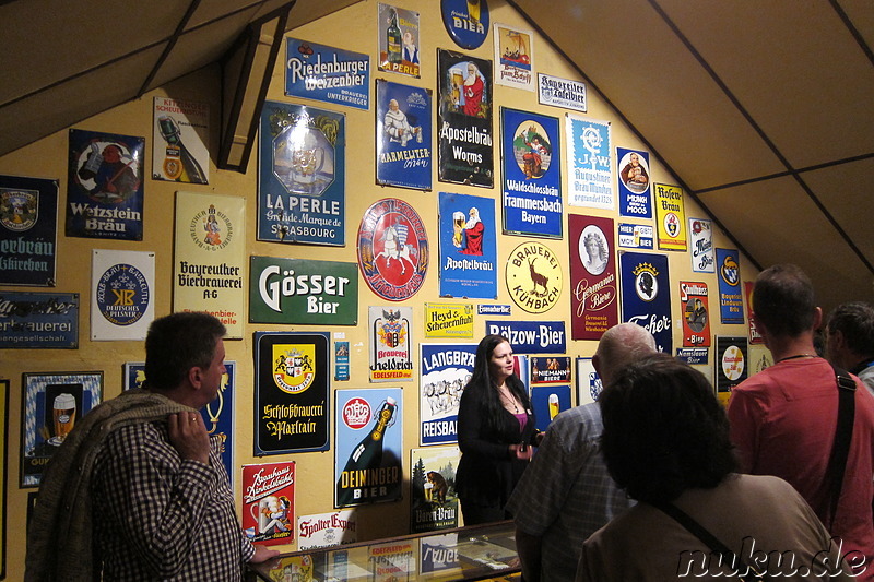 Maisel's Brauereimuseum in Bayreuth, Bayern
