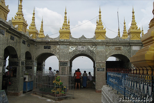 Mandalay Hill in Mandalay, Myanmar