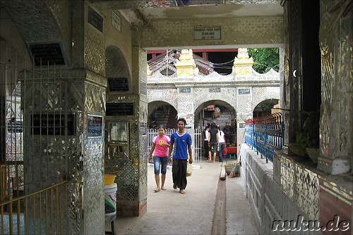 Mandalay Hill in Mandalay, Myanmar