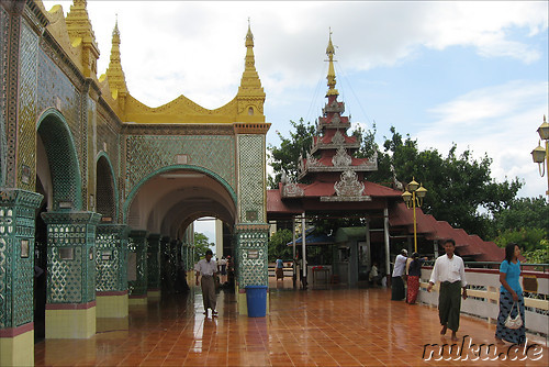 Mandalay Hill in Mandalay, Myanmar