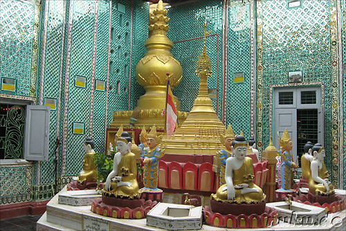 Mandalay Hill in Mandalay, Myanmar