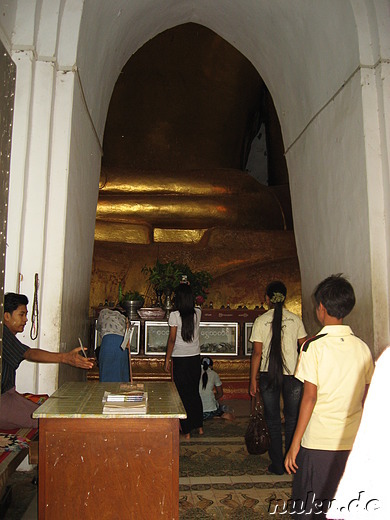 Manuha Paya - Tempel in Bagan, Myanmar