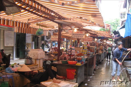 Markt in Hanoi, Vietnam