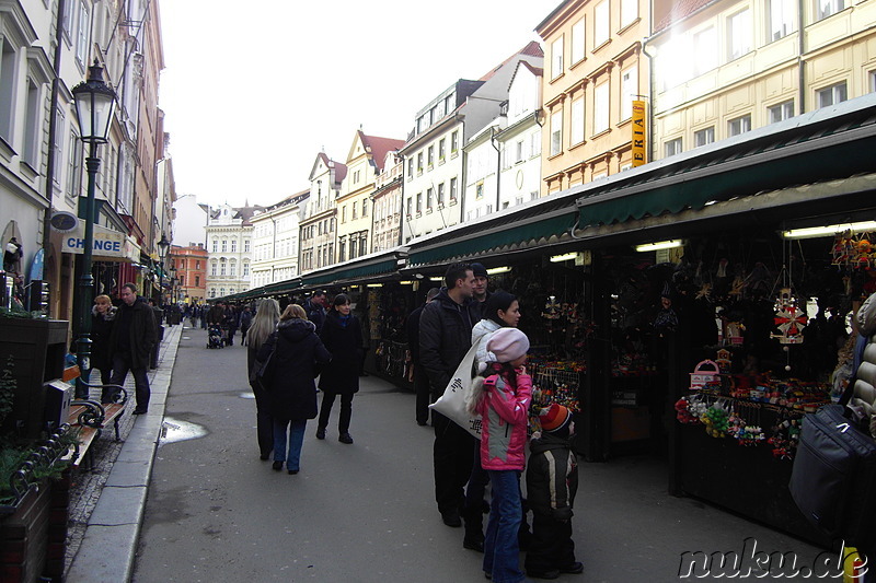 Markt in Prag, Tschechien