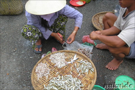 Markt in Sa Dec, Vietnam