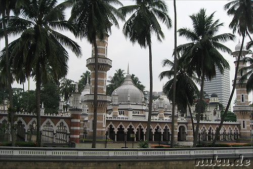 Masjid Jamek Moschee in Kuala Lumpur, Malaysia