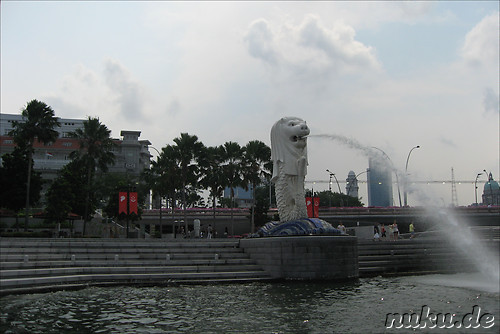 Merlion Statue, Singapur