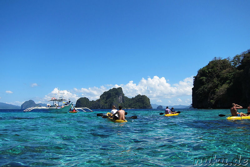 Miniloc Secret Lagoon - Bacuit Archipelago, Palawan, Philippinen