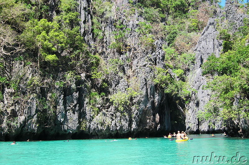 Miniloc Small Lagoon - Bacuit Archipelago, Palawan, Philippinen
