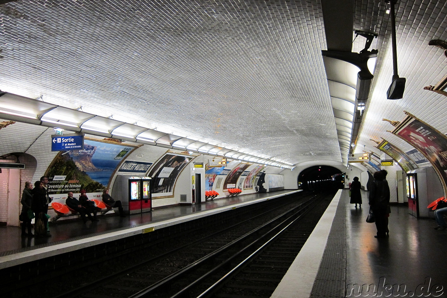Mit der Metro durch Paris - Paris, Frankreich, Westeuropa