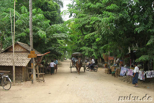Mit der Pferdekutsche auf Erkundungstour in Inwa, Burma