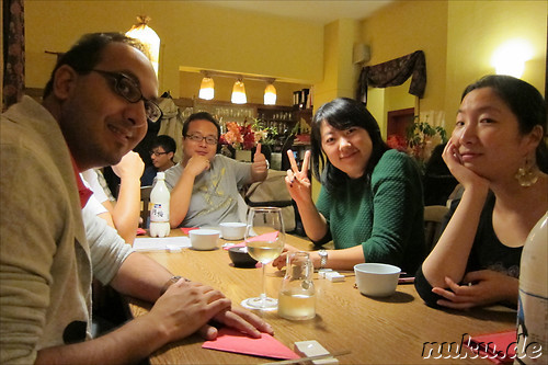 Mit Kollegen im Seoul Kitchen - Koreanisches Restaurant in Nuernberg