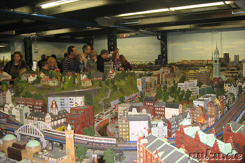 Modelleisenbahn Miniatur Wunderland in Hamburg