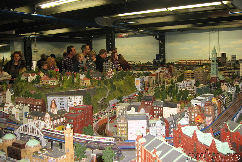 Modelleisenbahn Miniatur Wunderland in Hamburg