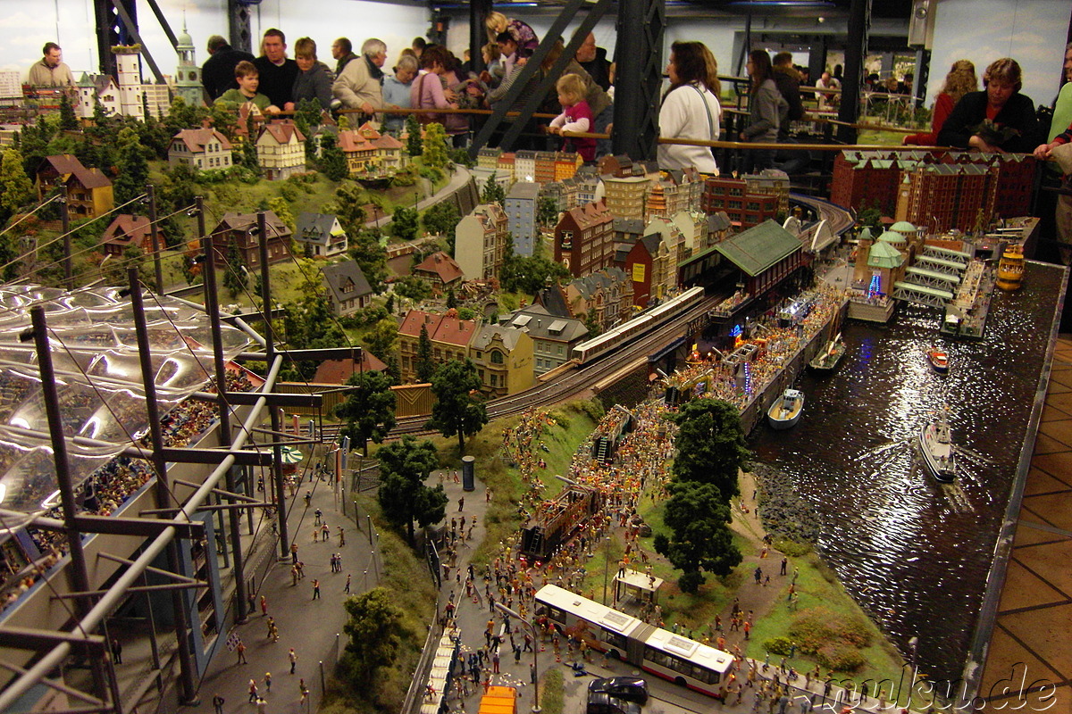 Modelleisenbahn Miniatur Wunderland - Hamburg, Deutschland, Westeuropa