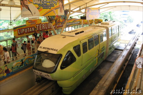 Monorail in Kuala Lumpur, Malaysia