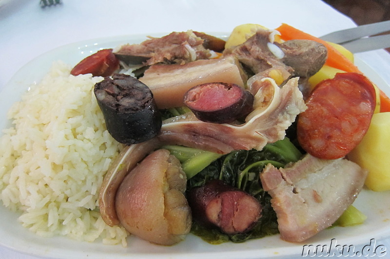 Morcela (Blutwurst) und weitere Fleischvariationen - deftige portugiesische Küche
