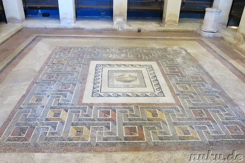 Mosaik im Domus Romana in Rabat, Malta