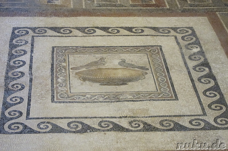 Mosaik im Domus Romana in Rabat, Malta