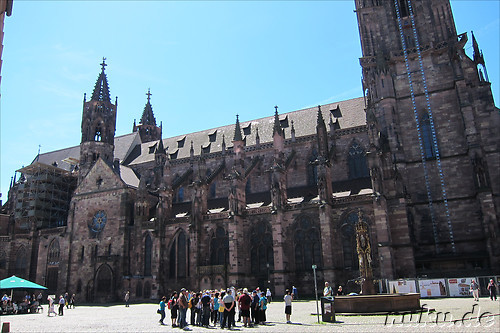 Muenster in Freiburg, Baden-Wuerttemberg