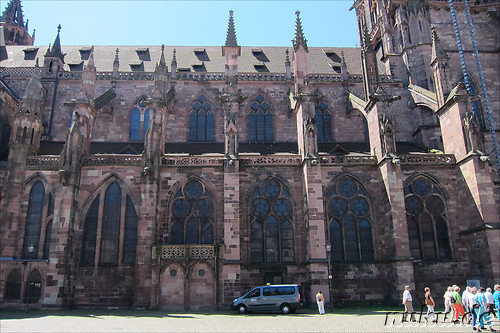 Muenster in Freiburg, Baden-Wuerttemberg