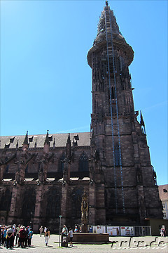 Muenster in Freiburg, Baden-Wuerttemberg