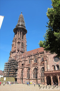 Muenster in Freiburg, Baden-Wuerttemberg