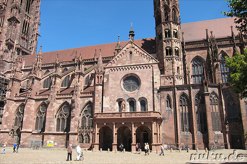 Muenster in Freiburg, Baden-Wuerttemberg