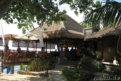 Mushroom Beach Bungalows am Mushroom Bay auf Nusa Lembongan