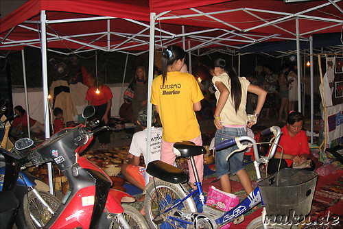 Nachtmarkt in Luang Prabang (Hmong Night Market)