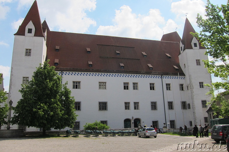 Neues Schloss in Ingolstadt, Bayern, Deutschland