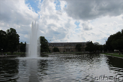 Neues Schloss in Stuttgart, Baden-Wuerttemberg