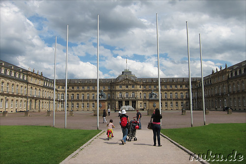 Neues Schloss in Stuttgart, Baden-Wuerttemberg
