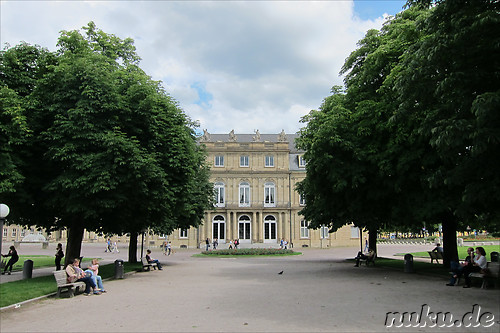 Neues Schloss in Stuttgart, Baden-Wuerttemberg