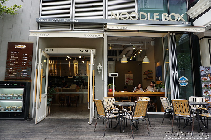 Noodlebox in Songdo, Incheon, Korea