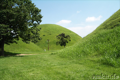 Noseodong-Grabhuegel in Gyeongju, Korea