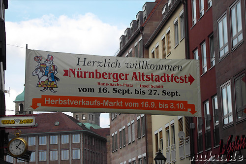 Nuernberger Altstadtfest 2010 in Nuernberg, Franken