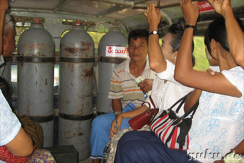 Oeffentlicher Nahverkehr in Burma - Mandalay, Myanmar