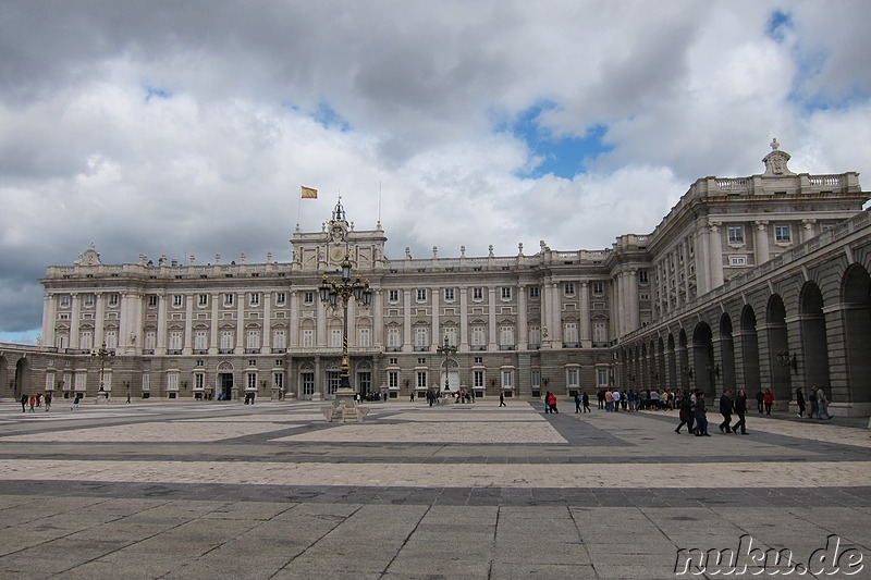 Palacio Real in Madrid, Spanien